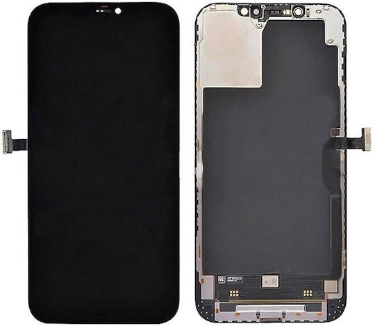 Οθόνη με Μηχανισμό Αφής για Apple Iphone 12 Pro Max (Μαύρο)