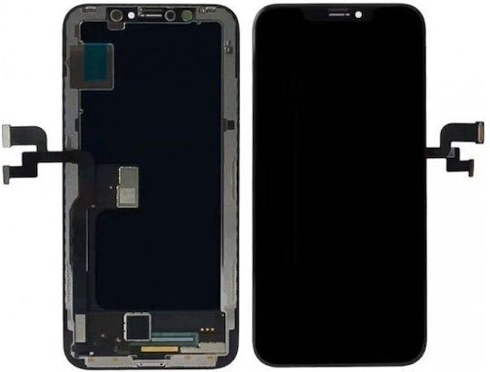 Screen with Touch Mechanism for Apple iPhone XS Black