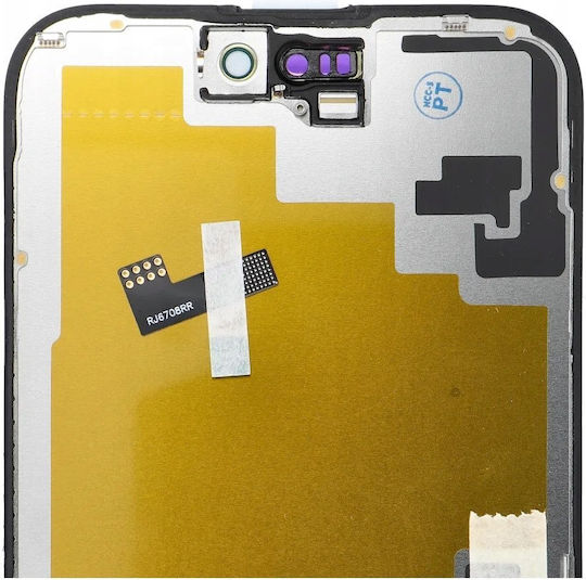 OLED Ersatzbildschirm mit Touch-Mechanismus für iPhone 16 Plus Schwarz