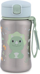 Skip Hop Детска Бутилка За Вода Динозавър 350ml Зелен