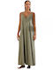 Summer Maxi Dress Khaki