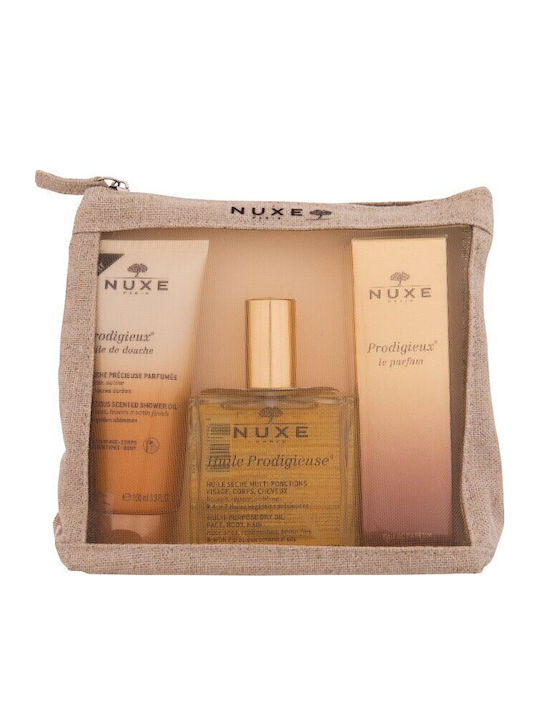 Prodigieux Collection Skin Care Set for Body Cleaning 3 Pieces