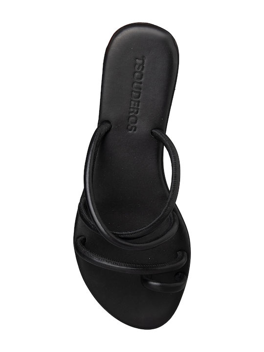 Women's Flat Sandals Black