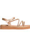 Women's Flat Sandals Rose Gold