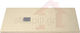Sanitec Flat Stone Ocra Acryl Duschen 170x80cm Grau