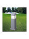 Eurolamp Outdoor Small Post Light Gray