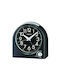 Seiko Silent Tabletop Clock with Indicators with Alarm Clock QHE204K
