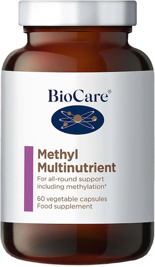 BioCare Methyl Multinutrient Multivitamin for Energy & Immune Support 10mg 60 Vegetable Capsules