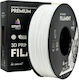 Smart Print Filament Pentru Imprimante 3D Smart Print 1kg Alb