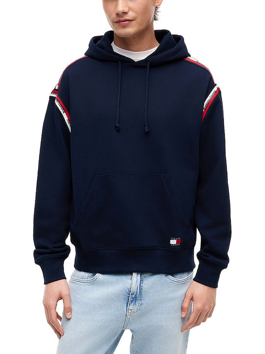 Tommy Hilfiger Sweatshirt with Hood Red-White-Blue