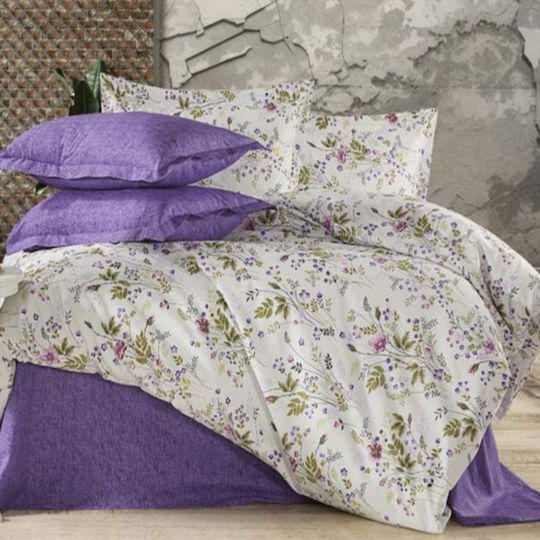 MayHome Σετ Πάπλωμα King Size 260x240εκ. Floral