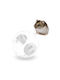 Relaxdays Hamster Ball White Lid White Transparent 18.5x18.5x18.5 Cm