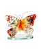 La Belle Maison Decorative Butterfly Made of Glass D2044 11x7x11cm