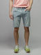 Frank Herren Shorts Washed Blau