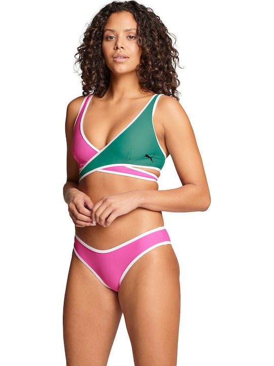PUMA Swim Bikini Slip Φούξια