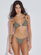 Bikini Triangle Dark Green
