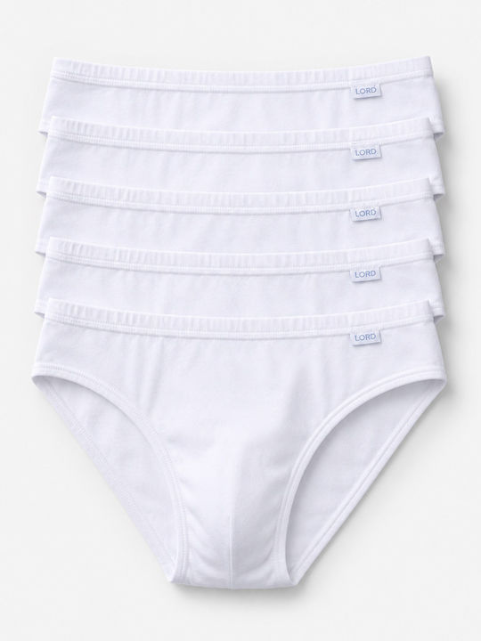 Ανδρικά Σλιπ Λευκό 5Pack