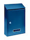 Goizper Inter Outdoor Metallic Mailbox In Blue Colour 36x23x9cm