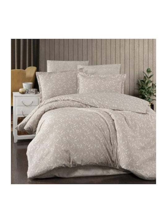 MayHome MayHome Coverlet Set Single Cotton & Polyester Beige 160x240cm