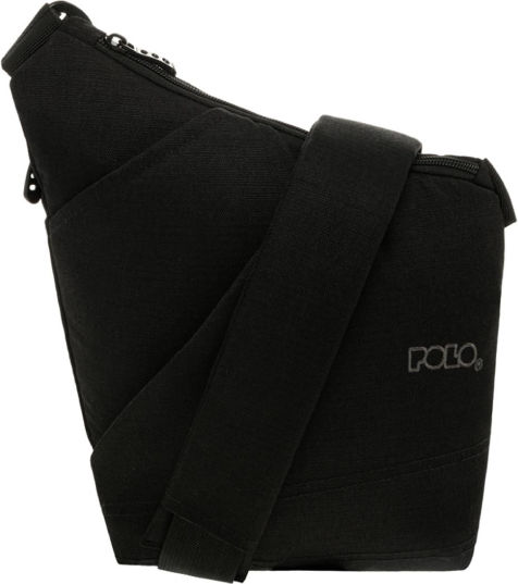 Polo Militärrucksack Umhängetasche Schwarz