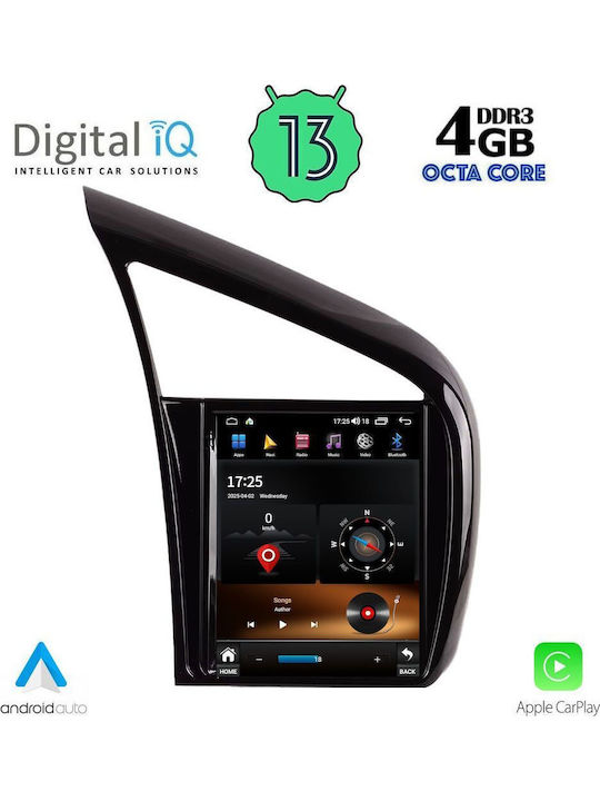 Digital IQ Car Audio System for Audi R8 2006-2015 Bluetooth USB Wi-Fi GPS Apple CarPlay with 9.7 Inch Touch Screen DIGITAL IQ TPF 1903 CPA