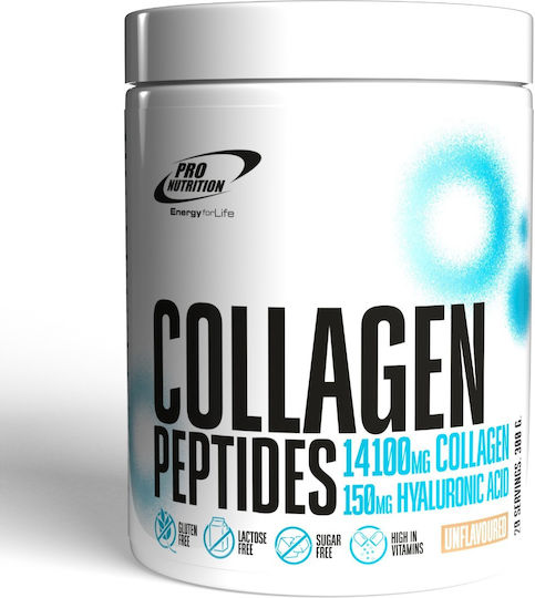 Pro Nutrition Colagen Peptide cu Vitamina C Acid Hialuronic și Biotină 294g