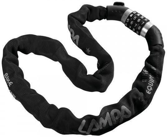 Lampa Anti-theft Motorcycle Chain Lock with 100cm Length Black Colour