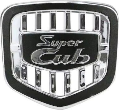 Emblema Măștii Furcii Honda Super Cub C70 C90 C110 C125 Neagră Oem Venom