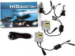 Xenon Set Iluminare Auto H4 Canbus 55W 24V 6000K Alb Rece