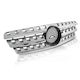 Mask Mercedes-Benz ML-Class W163 98-05 Look W164 Silver Chrome 1 Piece