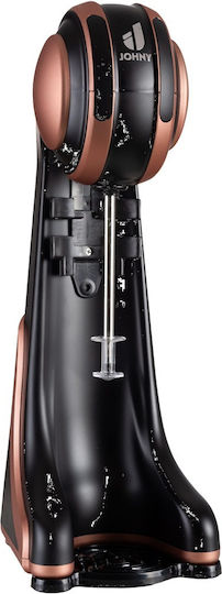 Ready Kommerzielle Kaffeemilchaufschäumer Johny in Schwarz mit 2 Geschwindigkeiten