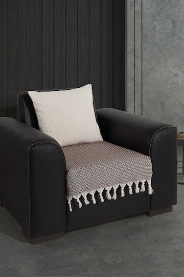 SteweHome Decken & Couchdecken Sesselüberwurf 70x95cm Braune