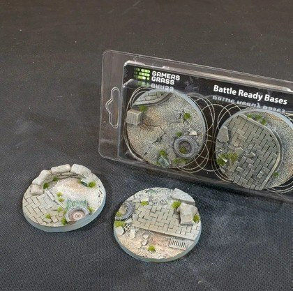 Gamers Grass Bases Runde Urbane Kriegsführung 60mm 2 Stück