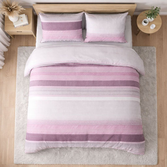 Σετ Παπλωματοθήκη 150x220cm Μονή με Μαξιλαροθήκη & 1 Σεντόνι Lydia