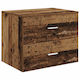 vidaXL Dulap De Baie 62,5x44,5x50cm Maro