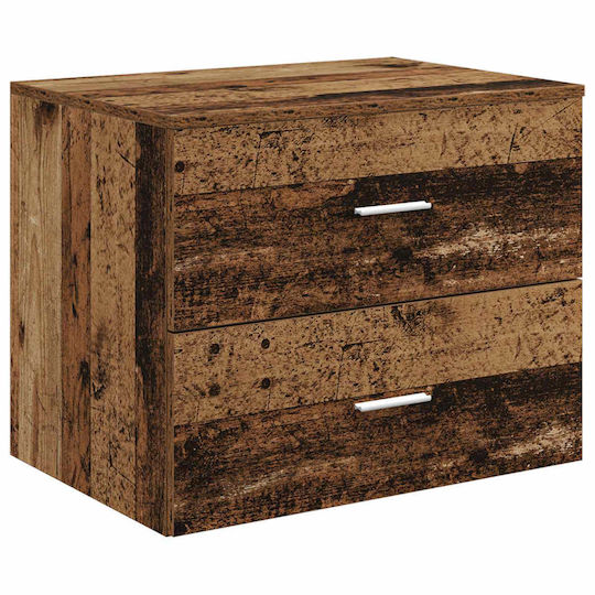 vidaXL Dulap De Baie 62,5x44,5x50cm Maro