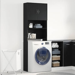 vidaXL Badezimmerschrank Wäscherei 64x24x190cm Eiche