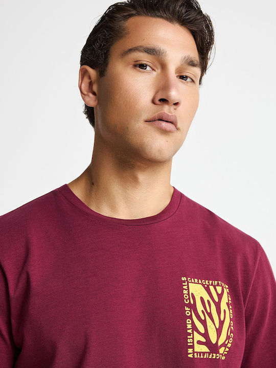 Garage Fifty5 T-shirt Μπορντό