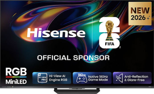 Hisense Smart Fernseher 85" 4K Ultra HD Mini-LED UR8S HDR (2026) 85UR8S