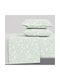 Astron Italy Σετ Μαξιλαροθήκες Olive 52x72εκ.