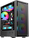 ProGaming VISION Gaming Middle Tower Carcasă PC...