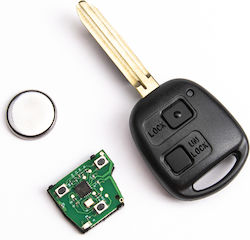 Τηλεχειριστήριο Κλειδιού Αυτοκινήτου Toyota Avensis Camry Yaris Corolla 2 Κουμπιά