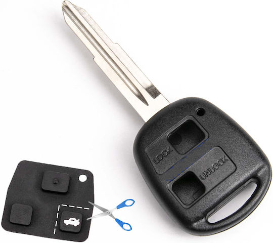 Telecomandă Cheie Auto Toyota Avensis Rav4 Corolla 2 Butoane