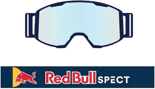 Очила За Мотокрос Spect Red Bull Strive Double Lens Сини Прозрачни