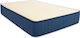 AegeanSleep Двойно Анатомично Матрак 150x200x24см с Джобни Пружини