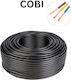 Cablu Electric 3x6 Mm² 100 M Negru Flexibil Conductor Cca Izolație Pvc Mantă Pvc Myym H05vv-f – Cobi Smart