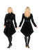Adult Carnival Tailcoat Gothic Black