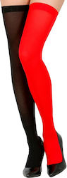 Carnival Socks Red Black