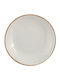 Porland Deep Serving Plate Made of Gray Porcelain 21cm