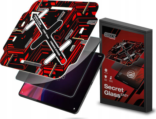 GrizzGlass Керамично Privacy Закалено Стъкло Lenovo Tab P12 Черно